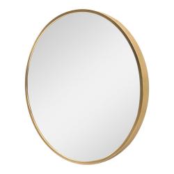 Miroir mural rond diam&egrave;tre 60 cm dor&eacute; 03_0007921