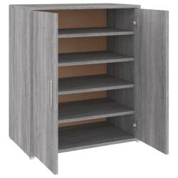 Meuble &agrave; chaussures sonoma 60 x 35 x 70 cm bois d'ing&eacute;nierie gris 02_0043430