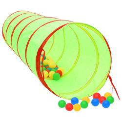 Tunnel de jeu pour enfants 175 cm polyester vert 02_0005156