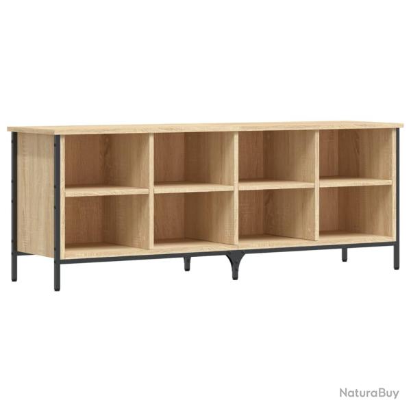 Armoire � chaussures range chaussures rangement meuble entr�e couloir salon sonoma 131 x 35 x 50 cm