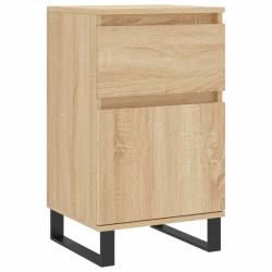 Buffet bahut commode armoire meuble de rangement organisateur cuisine salle de s&eacute;jour salon sonoma