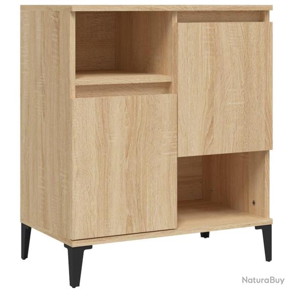 Buffet bahut commode armoire meuble de rangement organisateur cuisine salle de s�jour salon sonoma