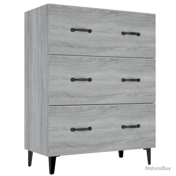 Buffet bahut commode armoire meuble de rangement organisateur cuisine salle de s�jour salon sonoma