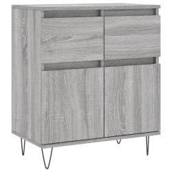 Buffet bahut commode armoire meuble de rangement organisateur cuisine salle de s&eacute;jour salon sonoma