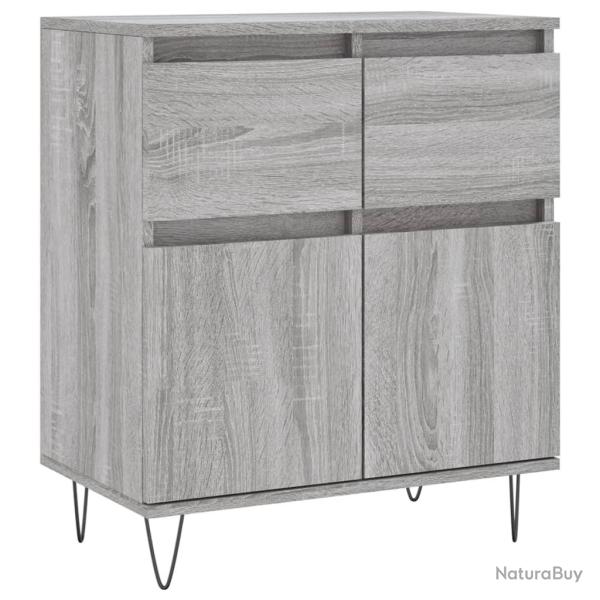 Buffet bahut commode armoire meuble de rangement organisateur cuisine salle de s�jour salon sonoma