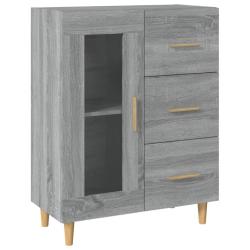 Buffet bahut commode armoire meuble de rangement organisateur cuisine salle de s&eacute;jour salon sonoma
