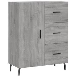 Buffet bahut commode armoire meuble de rangement organisateur cuisine salle de s&eacute;jour salon sonoma