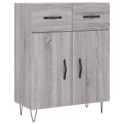 Buffet bahut commode armoire meuble de rangement organisateur cuisine salle de s&eacute;jour salon sonoma