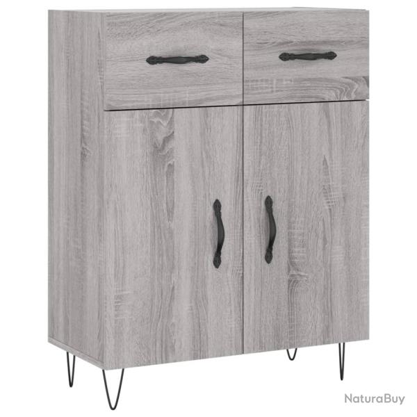 Buffet bahut commode armoire meuble de rangement organisateur cuisine salle de s�jour salon sonoma