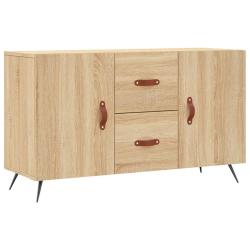Buffet bahut commode armoire meuble de rangement organisateur cuisine salle de s&eacute;jour salon sonoma