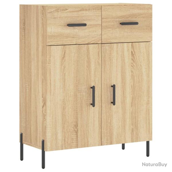 Buffet bahut commode armoire meuble de rangement organisateur cuisine salle de s�jour salon sonoma