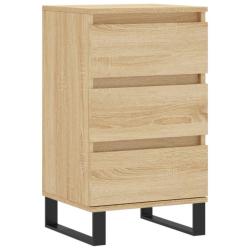 Buffet bahut commode armoire meuble de rangement organisateur cuisine salle de s&eacute;jour salon sonoma