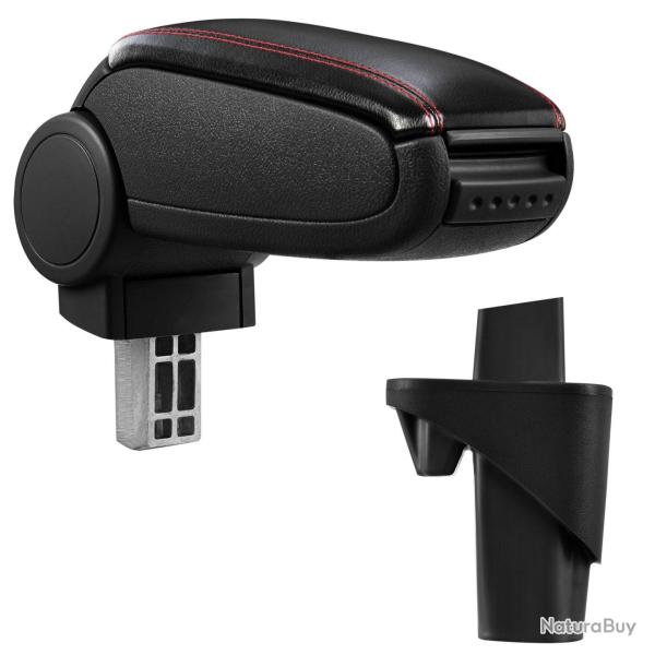 Accoudoir central pour Opel Agila A / Suzuki Wagon R+ - avec compartiment - rembourr� - cuir-synth�