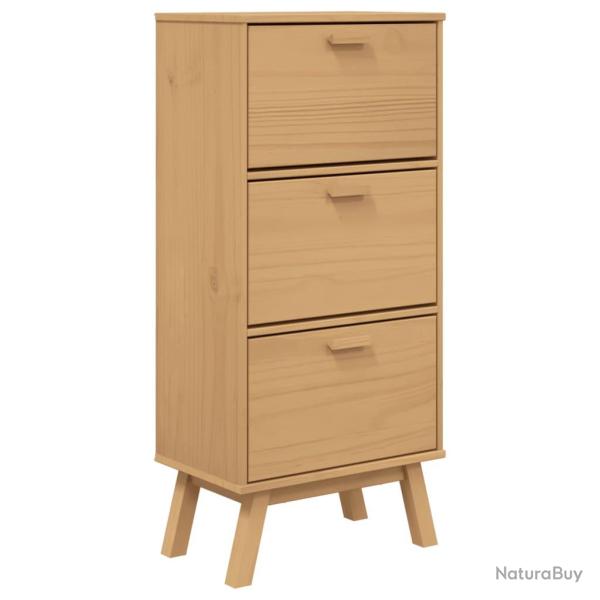 Armoire � chaussures range chaussures rangement meuble entr�e couloir salon 55 x 35 x 120 cm bois p