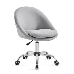 Chaise de bureau fauteuil pivotant si&egrave;ge confort rembourrage en mousse r&eacute;glable en hauteur pour bur