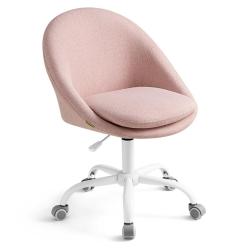 Chaise de bureau fauteuil pivotant si&egrave;ge confort rembourrage en mousse r&eacute;glable en hauteur pour bur