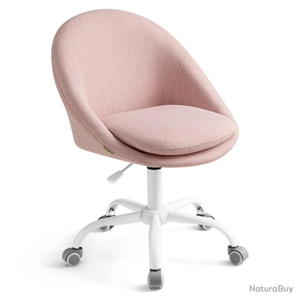 Chaise de bureau fauteuil pivotant si�ge confort rembourrage en mousse r�glable en hauteur pour bur