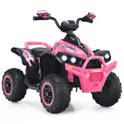 Voiture &eacute;lectrique pour enfants 96 x 58 x 72 cm d&eacute;marrage doux 3-4 km/h style moderne en PP m&eacute;tal r