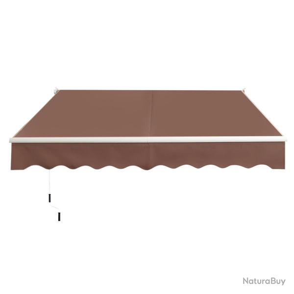 Store banne r�tractable 245 x 200 cm angle ajustable 40�-100� utilisation facile design moderne en