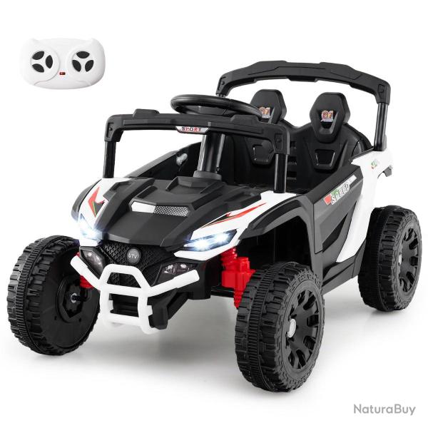 Voiture �lectrique � chevaucher 90 x 58 x 54 cm avec t�l�commande 3 vitesses ambiance aventure en P