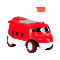 Porteur enfant voiture &agrave; bascule 50 x 25,5 x 40 cm rangement sous le si&egrave;ge design ergonomique en PP
