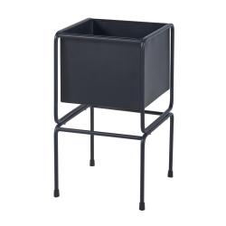 Support pour plantes m&eacute;tal 36 x 20 x 20 cm noir 03_0010717