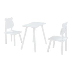 Ensemble de table et 2 chaises pour enfants blanc 03_0009451
