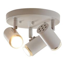 Plafonnier claqssique 3 x GU10 blanc 03_0010267