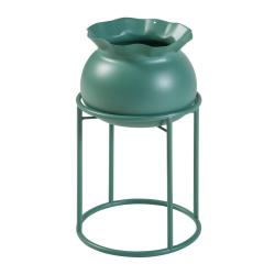 Porte-plantes style intemportel support 32 x 20 cm vert 03_0010349