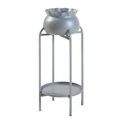 Porte-plantes style intemportel support 81 x 40 x 40 cm gris 03_0010337