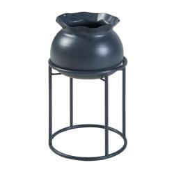 Porte-plantes style intemportel support 32 x 20 cm noir 03_0010348