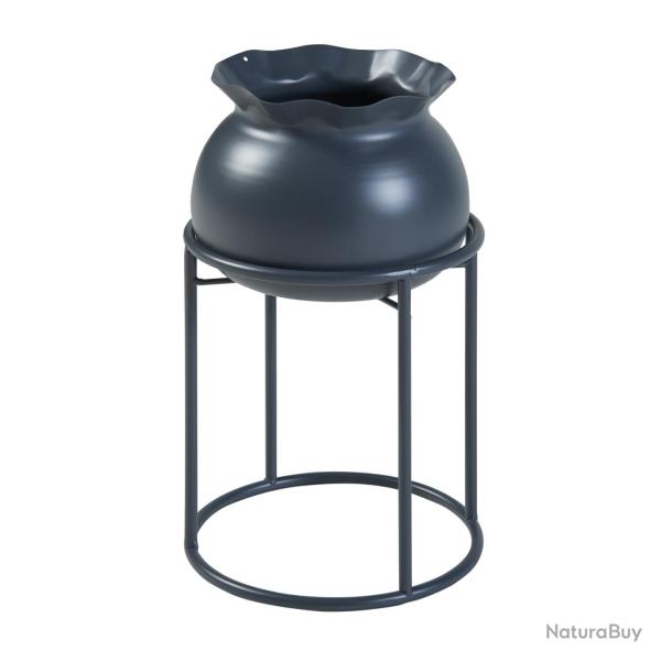 Porte-plantes style intemportel support 32 x 20 cm noir 03_0010348