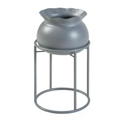 Porte-plantes style intemportel support 32 x 20 cm gris 03_0010347