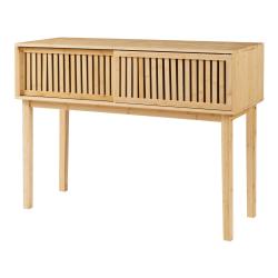 Table console diam&egrave;trerland bambou 110 x 39 x 81 cm naturel 03_0010894