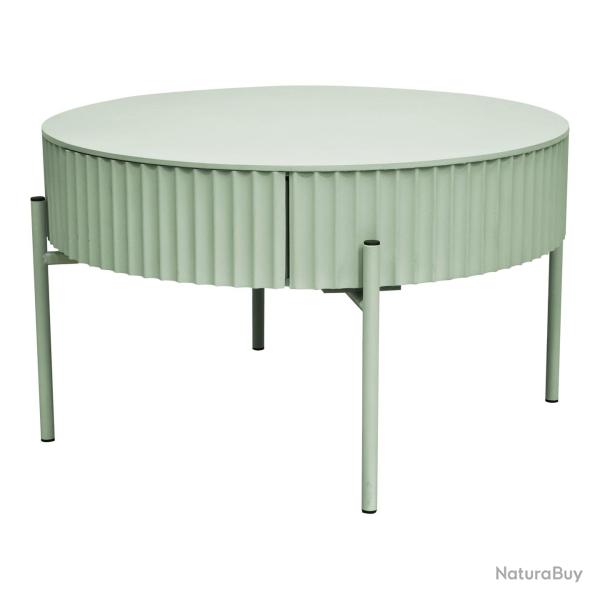 Table basse console d'appoint 36 x 60 cm vert menthe 03_0010842
