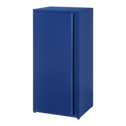 Armoire &eacute;tag&egrave;re meuble de rangement 88 x 40 x 35 cm m&eacute;tallique acier bleu 03_0008901