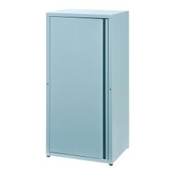 Armoire &eacute;tag&egrave;re meuble de rangement m&eacute;tallique acier 88 x 40 x 35 cm bleu gris 03_0008902