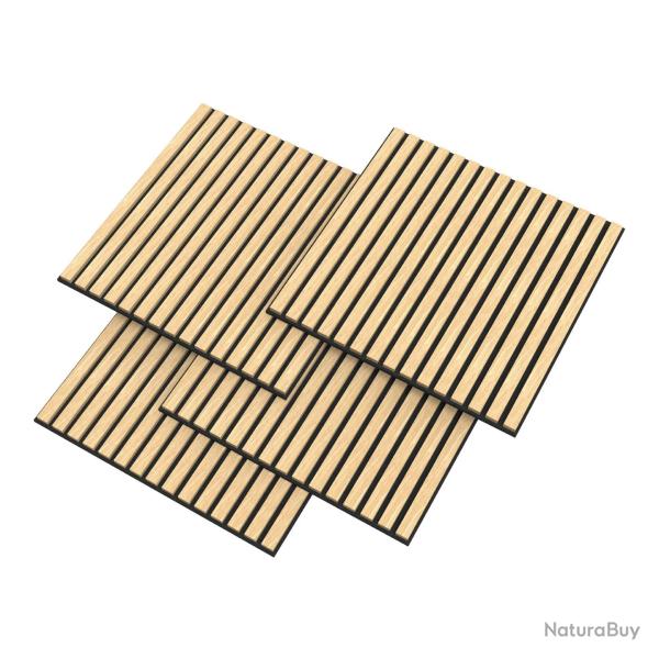Lot de 8 panneaux acoustiques 2,88 m� effet ch�ne clair 03_0009916