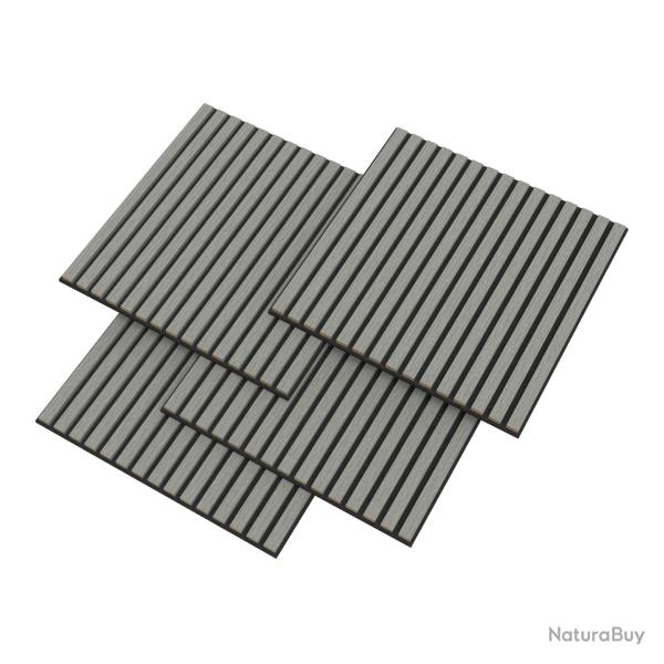 Lot de 8 panneaux acoustiques 2,88 m� effet ch�ne, gris clair 03_0009917