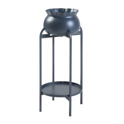 Porte-plantes style intemportel support 81 x 40 x 40 cm noir 03_0010338