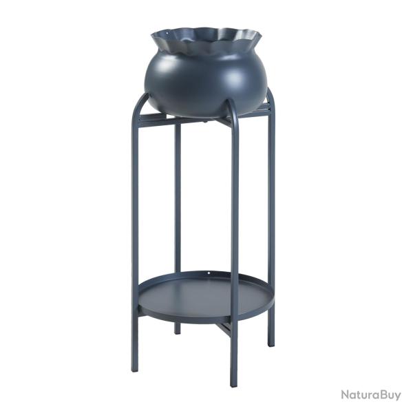 Porte-plantes style intemportel support 81 x 40 x 40 cm noir 03_0010338