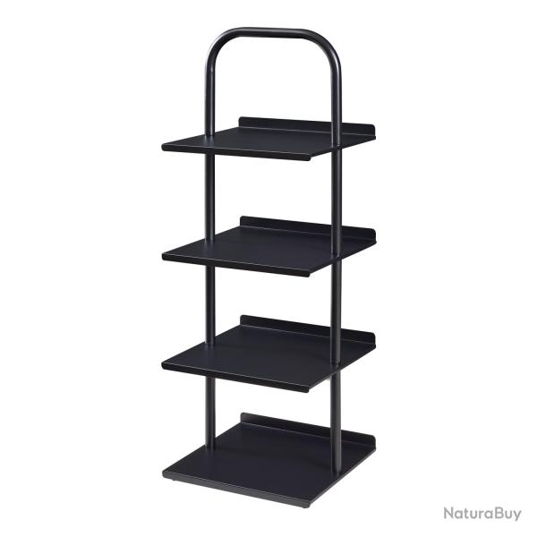 Range-chaussures acier laqu� 96 x 34 x 32 cm noir 03_0010506