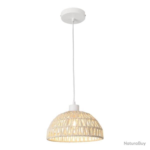 Lampe lampadaire suspension E27 blanc 03_0010723