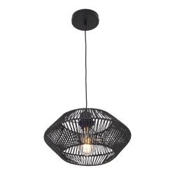 Lampe lampadaire suspension E27 noir 03_0010725