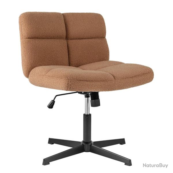 Chaise de bureau � hauteur r�glable 73 x 64 x 78-92 cm assise large pivotante 360� design moderne e