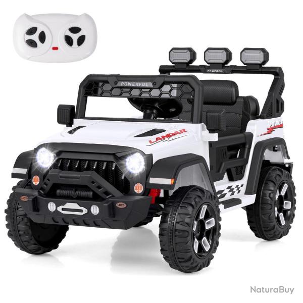 Voiture �lectrique 12V enfants mode t�l�commande 105 x 67 x 70 cm contr�le facile 3 vitesses ambian