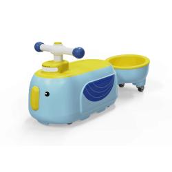 Jouet &agrave; chevaucher pour tout-petits remorque d&eacute;tachable 71 x 24 x 31 cm s&eacute;curit&eacute; stabilit&eacute; design m