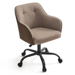 Fauteuil de bureau chaise pivotante confortable si&egrave;ge ergonomique r&eacute;glable en hauteur charge 120 kg