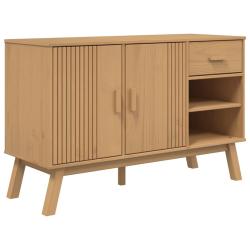 Buffet bahut commode armoire meuble de rangement organisateur cuisine salle de s&eacute;jour salon 114 x 4