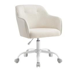 Fauteuil de bureau chaise pivotante confortable si&egrave;ge ergonomique r&eacute;glable en hauteur charge 120 kg